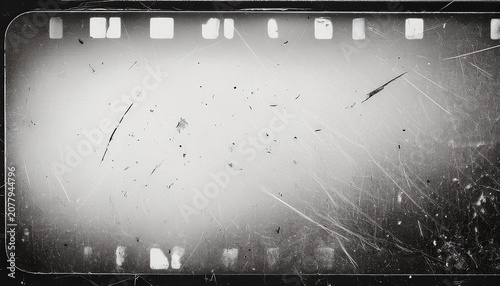 realistic vintage film dust and scratches texture overlay old cinematic noise grain and hair effect on a white background retro distressed filmstrip static texture image for nostalgic design