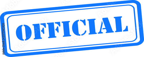 Official stamp seal vector graphic for authentication and verification