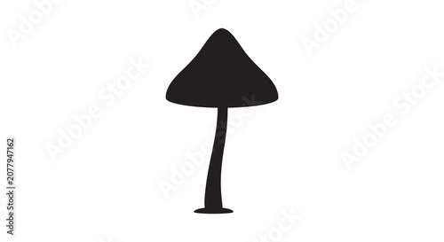 Upward pointing arrow silhouette on a white background silhouette