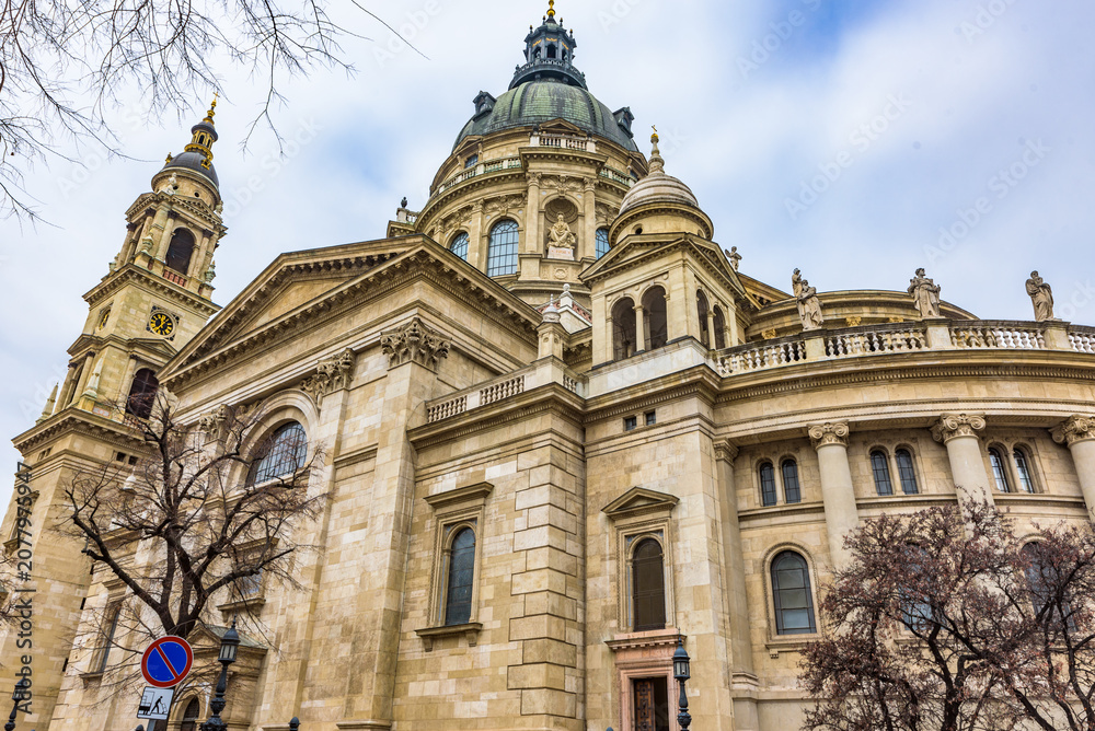 Obraz premium Szent Istvan-bazilika (St. Stephen's Basilica), Budapest, Hungary