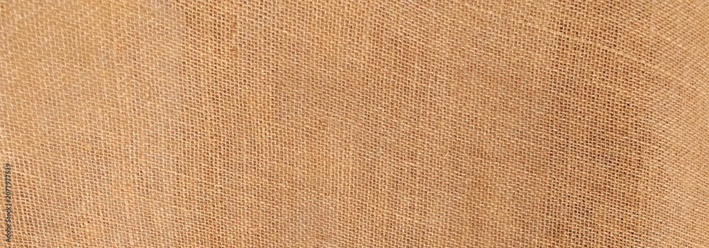 Fototapeta premium Burlap background. Close up burlap texture background, Natural sackcloth textured for background, Light natural linen texture for the background.