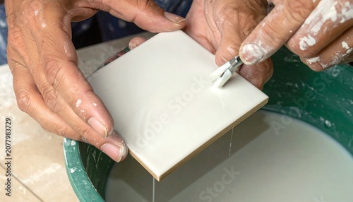 Close up of a person holding a wrapped gift box.
