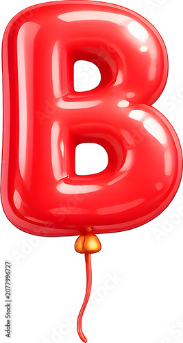 3D 영어 알파벳 B
