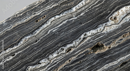Abstract texture of dark and light gray stone or marble surface