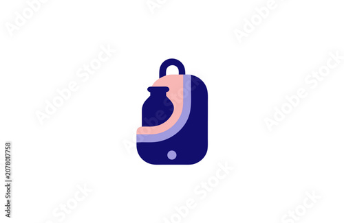 Floor Cleaning Bucket Icon