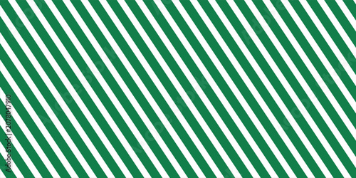Obraz na plátně Vintage green candy cane stripes Christmas holiday Vector Pattern