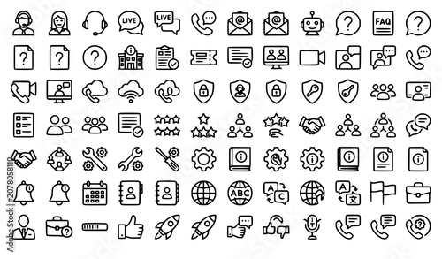 customer, service, support, communication, helpdesk, contact, callcenter, headset, phone, email, chat, review, feedback, crm, analytics, appointment, workflow, account, message, consultation, outline,