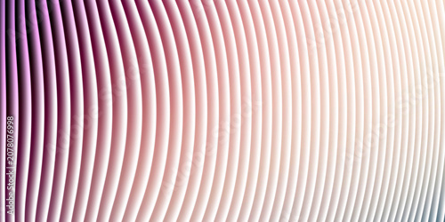 Fotografie Abstract curving linear pattern with soft purple and pink light gradient