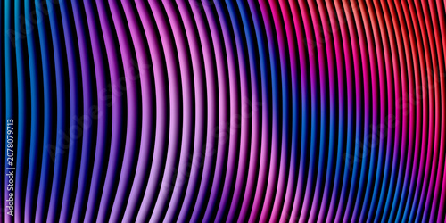 Konstfotografi Abstract background featuring multicolored wavy curvilinear lines, multi colored