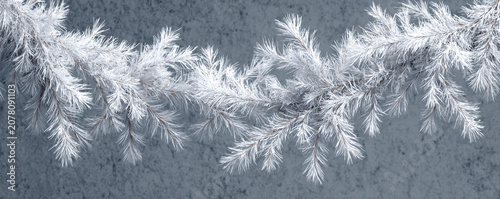 Snow-dusted holiday garlands, cold white sparkle texture 32k