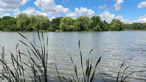 Nature scenics landscape in Ontario public park, Canada