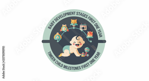 Baby Crawling and Developmental Milestones First Year.