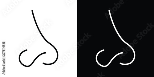 Fotografie Nose icon