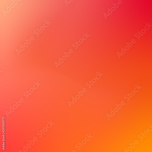 Vibrant Gradient Abstract Background with Warm Sunset Colors and Smooth Blend