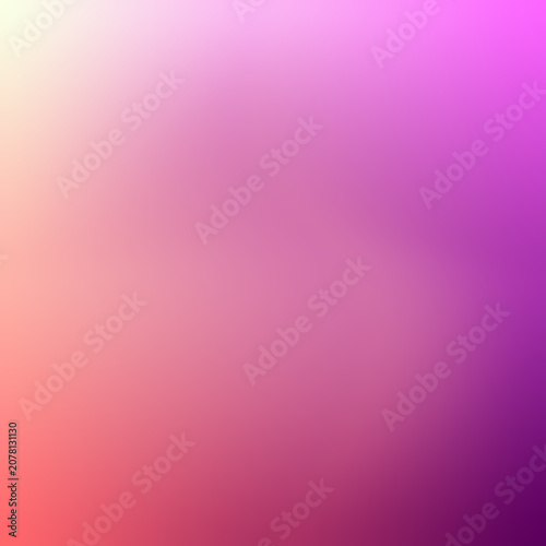 Soft Gradient Blur Abstract Background with Warm Purple and Orange Tones