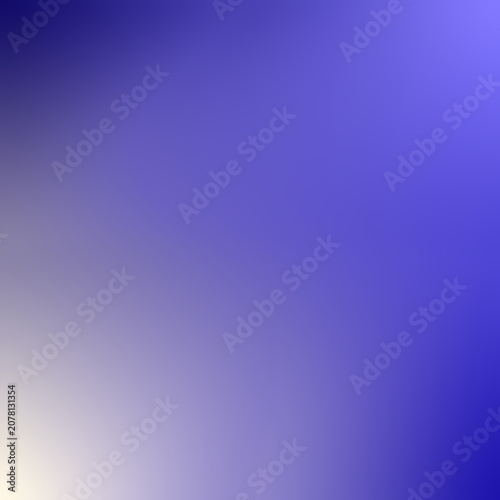 Soft Gradient Abstract Background with Deep Blue and White Light Blur