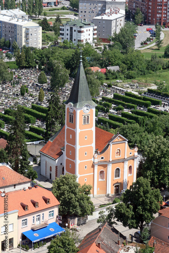 Parish Church of the Assumption of the Virgin Mary in Stenjevec, Zagreb, Croatia
