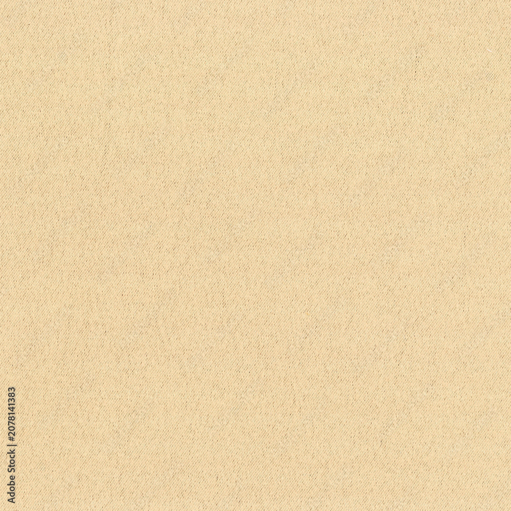 Fototapeta premium Beige fabric texture background with a soft, woven style