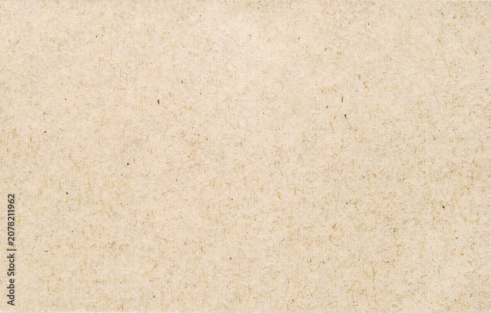Fototapeta premium Craft paper texture, a sheet of beige recycled cardboard texture as background