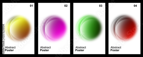 Abstract  Gradient Orb with Soft Glow Minimal Background