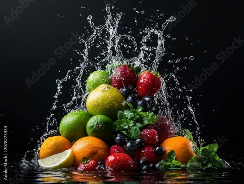 Reusing water from washing fruits to water plants