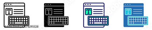 Canvastavla Input Field Icon Set Multiple Style Collection