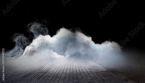 Mystique Smoke Overlay Abstract Heavy Glowing Fog And Magical Ethereal Cloud On Transparent Background
