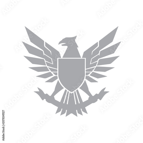 Heraldic Eagle Emblem
