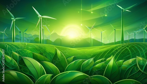 Green Energy Background