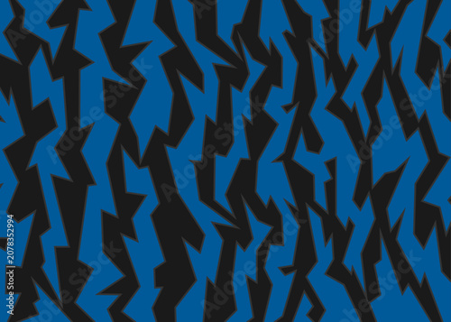 Abstract background with sharp and jagged line pattern. Raw scratch pattern