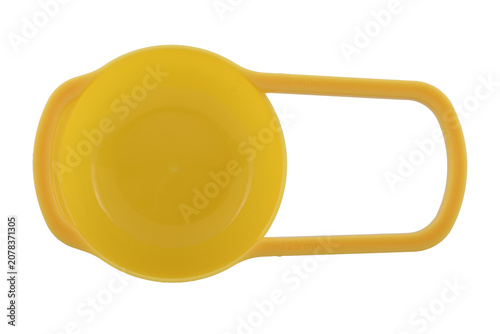 125 ml measuring cup in yellow