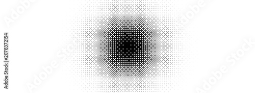 Pixelated bitmap gradient texture. Black and white dither pattern background. Abstract glitchy pattern. 8 bit video game screen wallpaper. Border Wide. Pixel art retro Illustration.eps10