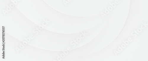 Quadro su tela abstract white background with graphic swirl and curve lines decoration eps 10