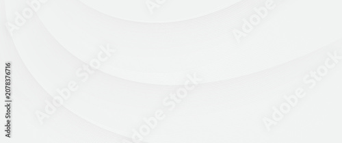 Cuadro en lienzo abstract white background with graphic swirl and curve lines decoration eps 10