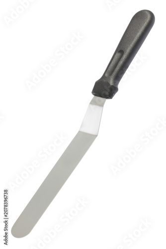 A large chefs palette knife