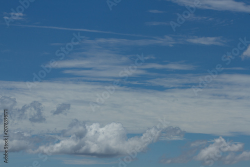 aerial view of the clouds