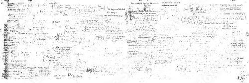 фотографія Abstract Vector Background Featuring Messy Handwritten Scientific Formulas and M