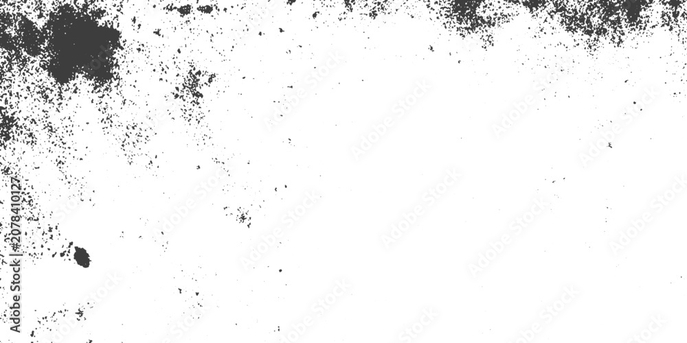 Fototapeta premium Black and White Grunge Texture Background with Distressed Grain and Dust Particles Vector Illustration