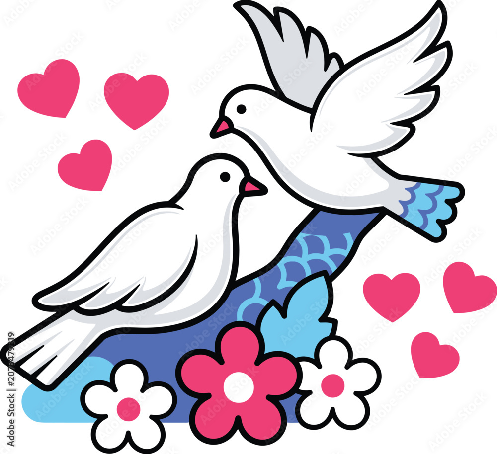 Obraz premium dove of peace