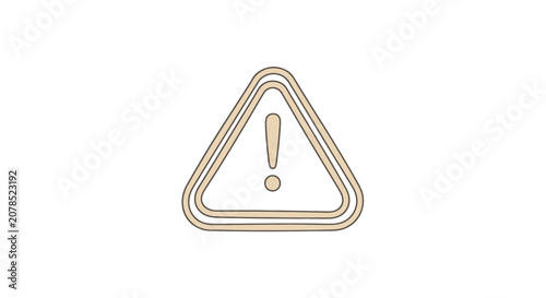 Warning Triangle Exclamation Mark Sign Symbol.