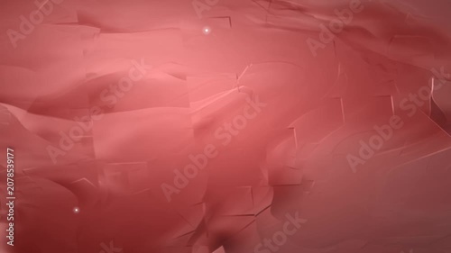 Abstract Pink Layers Moving Across Scene in Soft Diffuse Light