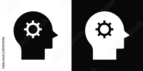 Tableau sur toile Interpretation icon