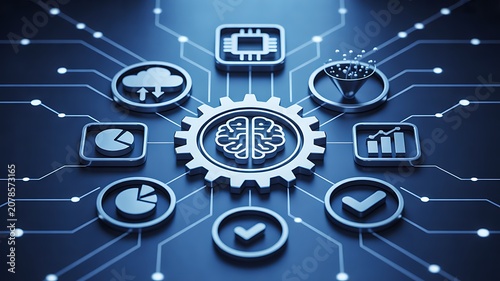 Artificial intelligence network with digital technology and connected smart systems