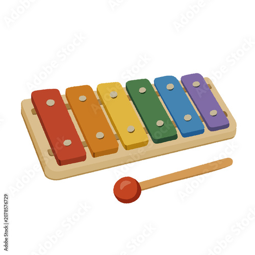 Konstfotografi 어린이 실로폰 (Toy Xylophone)