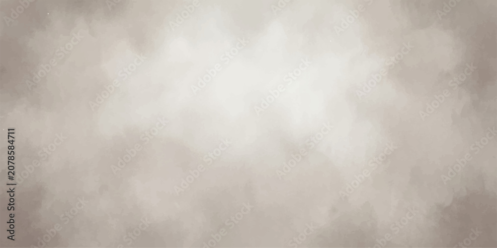 Fototapeta premium Soft, ethereal smoky textures in shades of cream and beige blend seamlessly, creating a dreamy and tranquil backdrop. A subtle gradient leads to a brighter center.