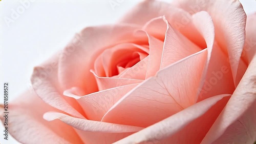 Closeup of a pink rose