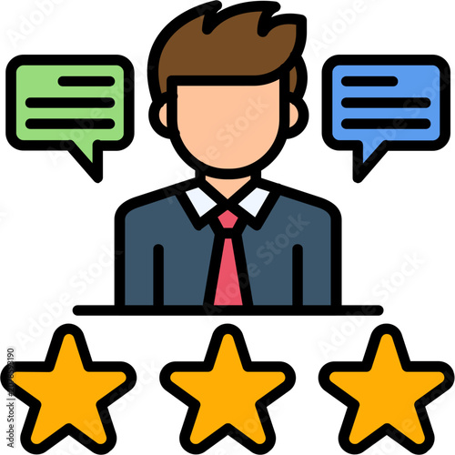 Feedback Icon Vector Element