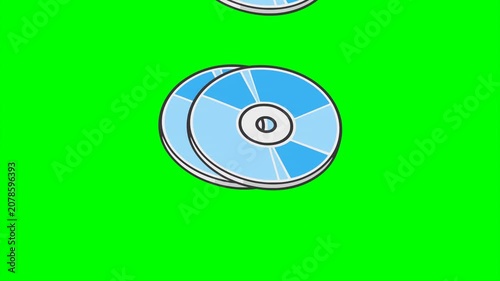 CD compact disc media audio visual sound music data animation HD 4K