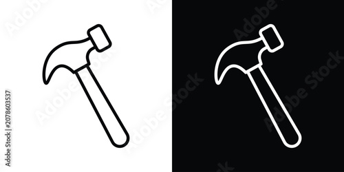 Obraz na plátně Hammer Icon 2
