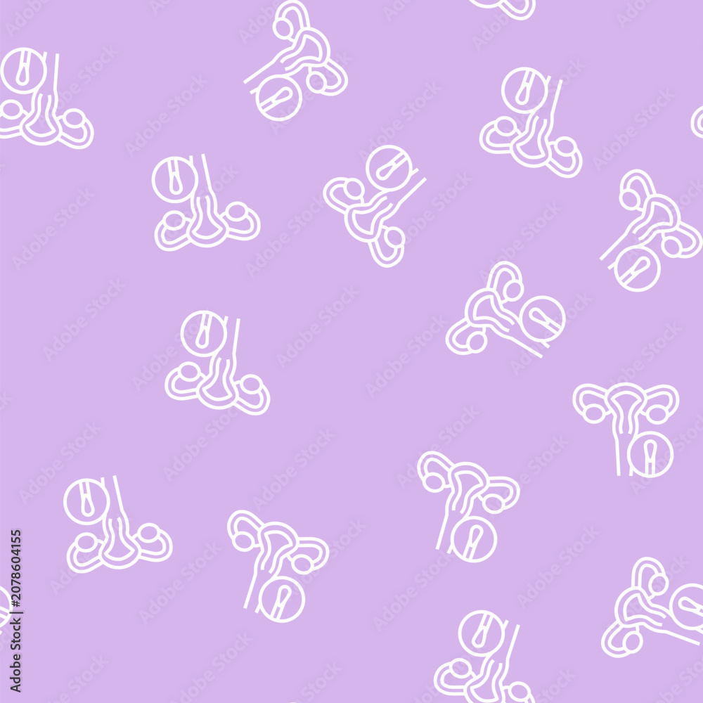 Obraz premium smear for tests vector line seamless pattern smear for tests sign illustration